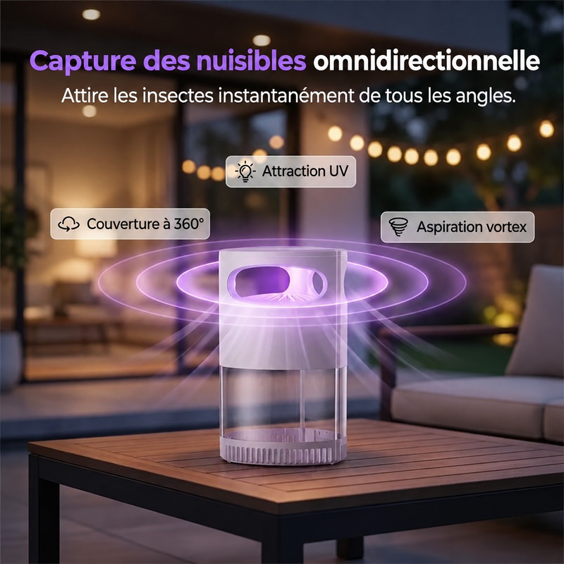 CAPTURE OMNIDIRECTIONNELLE DES NUISIBLES