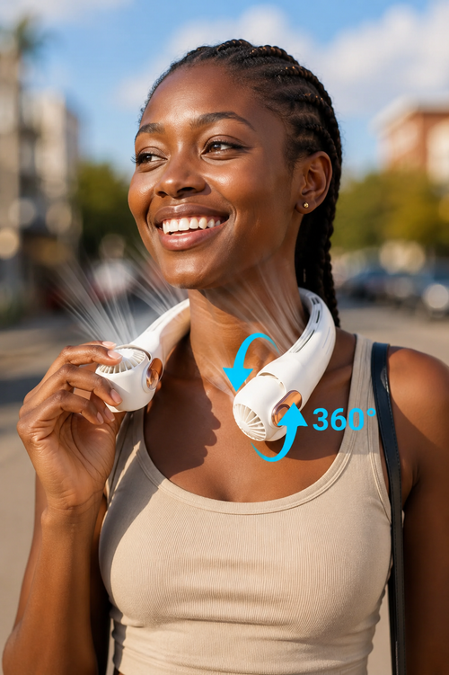Flux d'air réglable à 360°