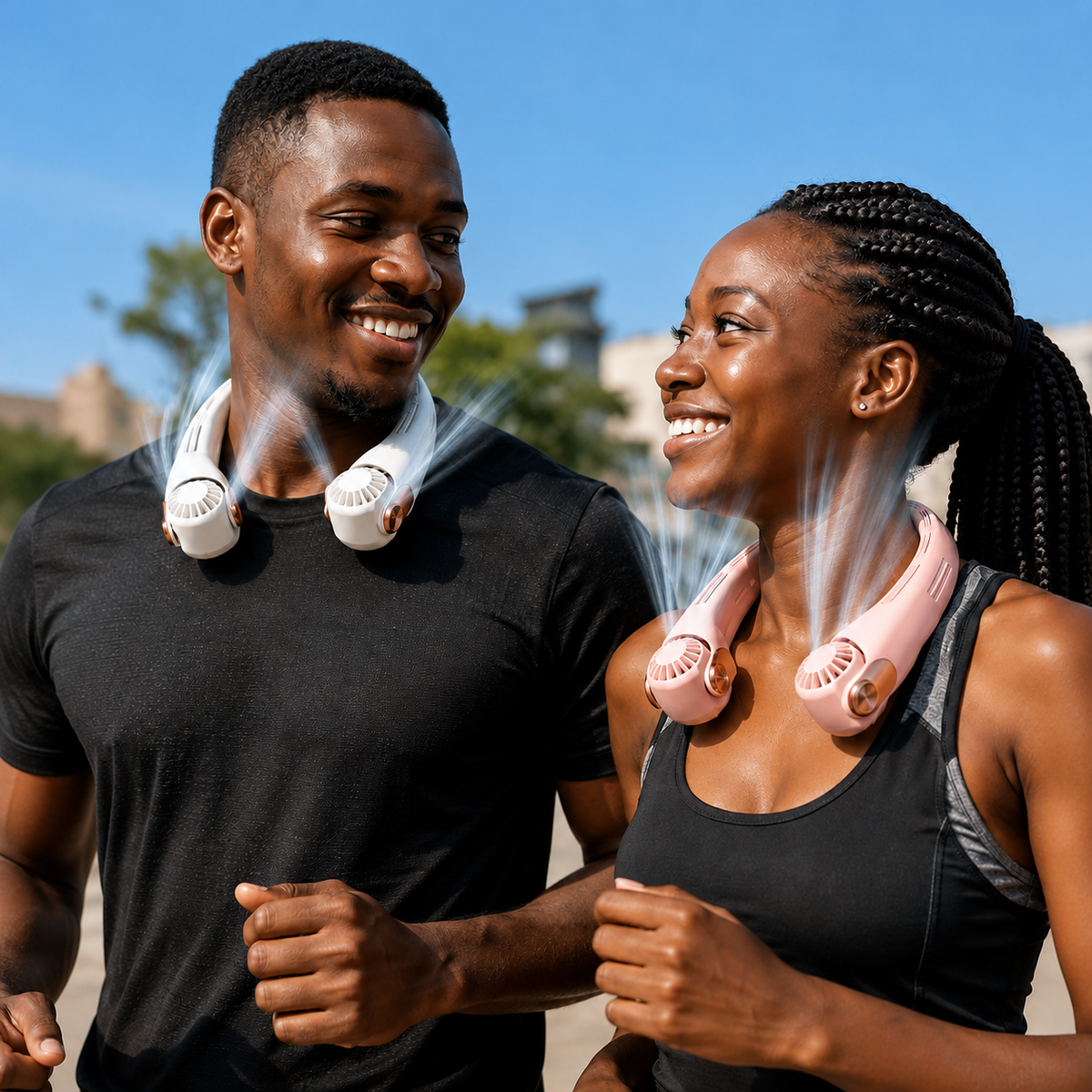 FRESHNECK™ - Le ventilateur de cou rechargeable qui vous accompagne partout.