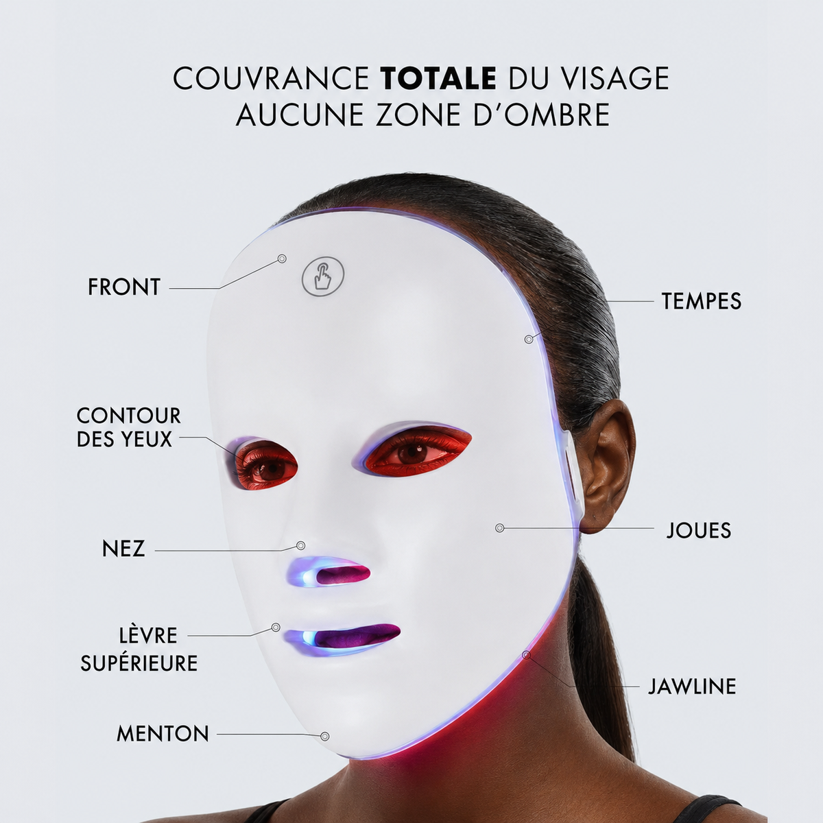 Masque LED 7 Couleurs – SkinGlow™