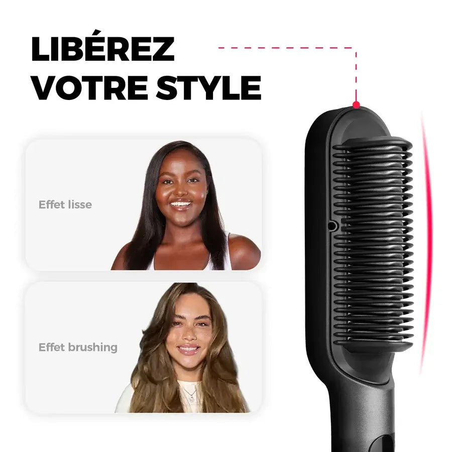 Lissia™ – La brosse lissante 2-en-1